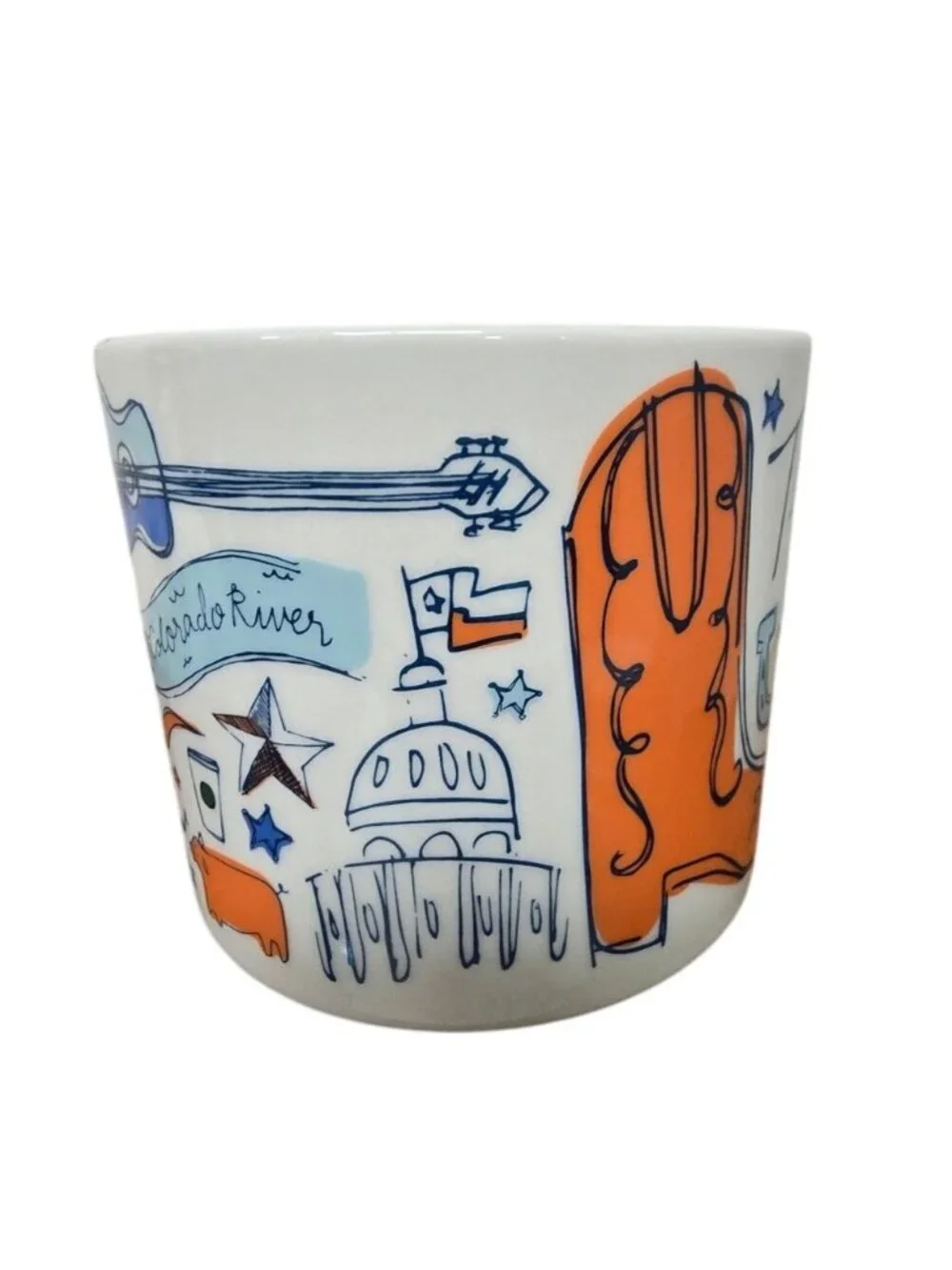 Starbucks Texas Mug Been There Series 14oz The Lone Star State